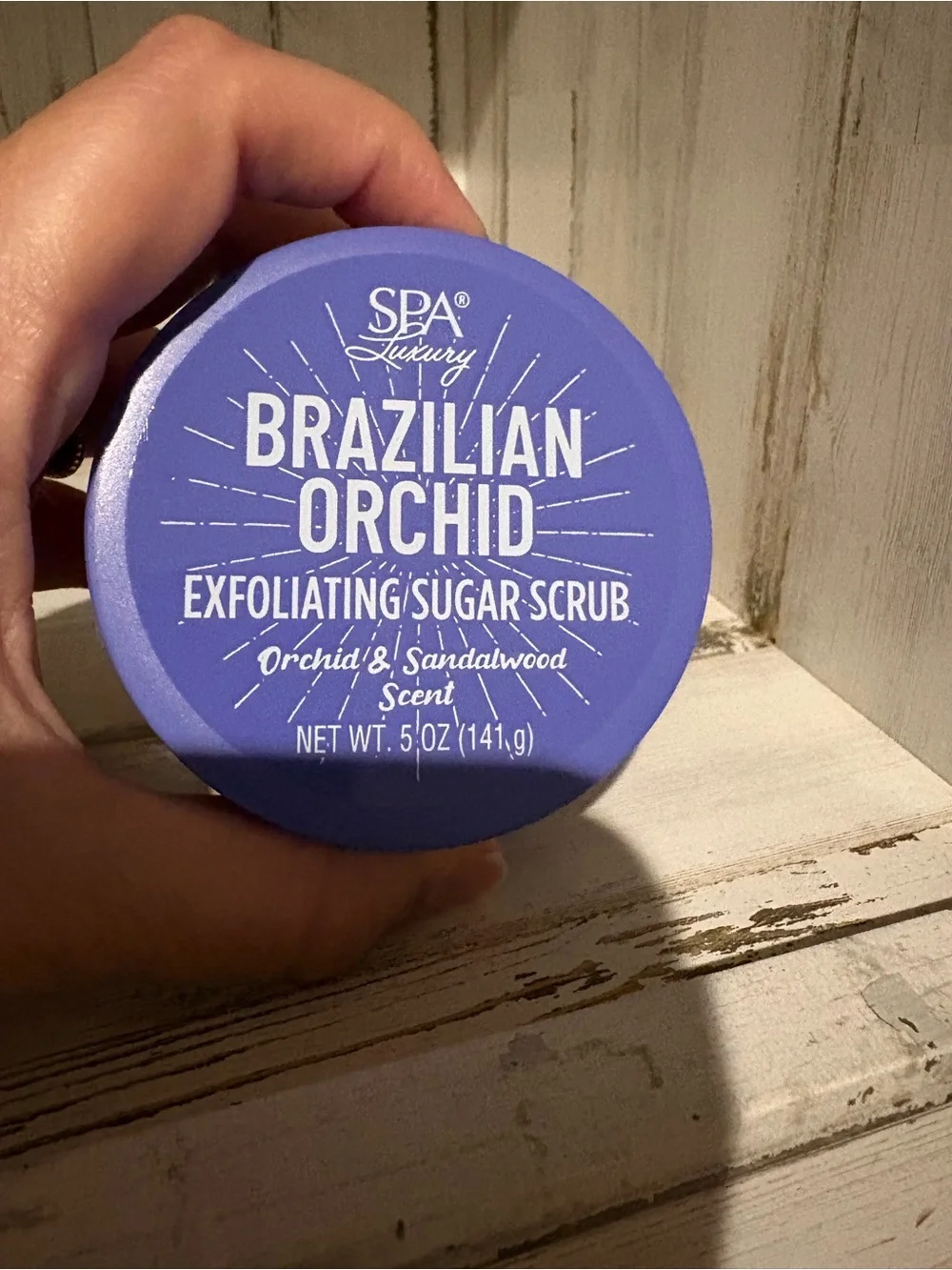 Spa Luxury Brazilian Orchid & Sandalwood Exfoliating Sugar Scrub